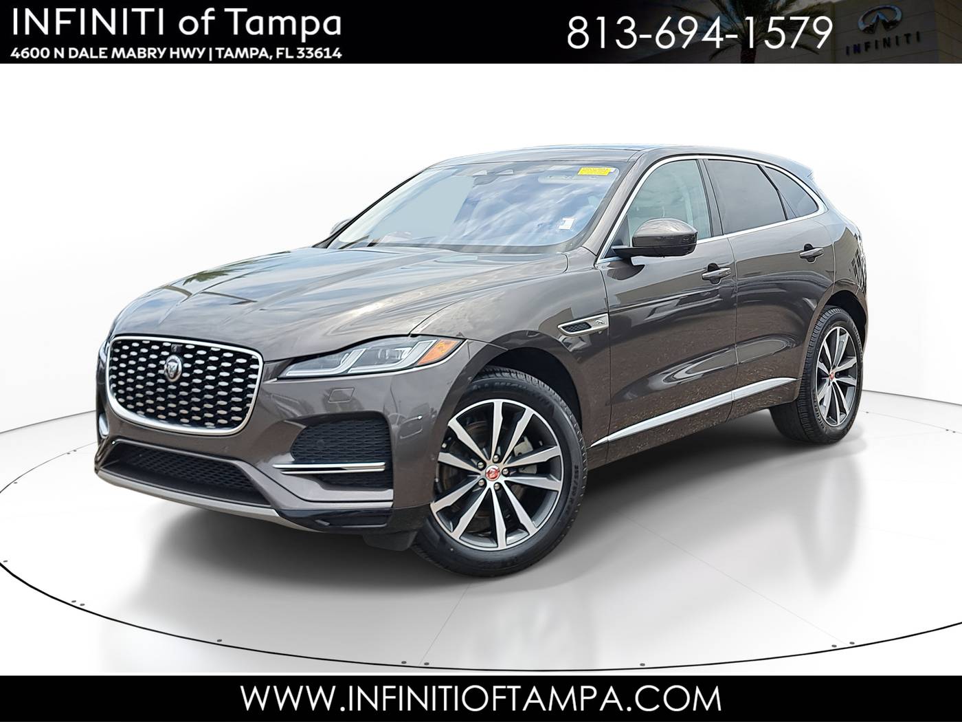 2021 Jaguar F-PACE S — SUV — 56,206 mi — Tampa, FL