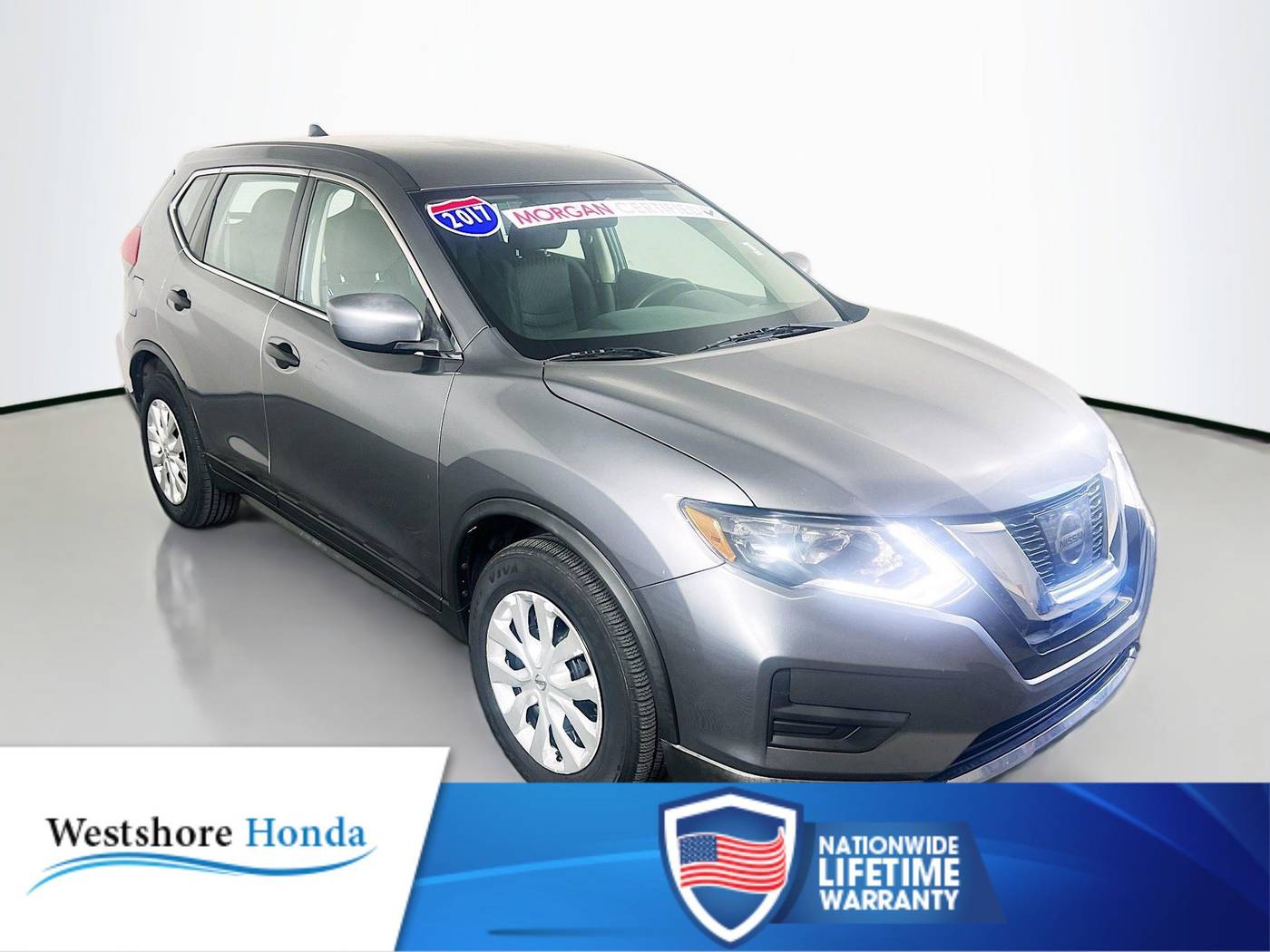 2017 Nissan Rogue S — SUV — 75,846 mi — Tampa, FL
