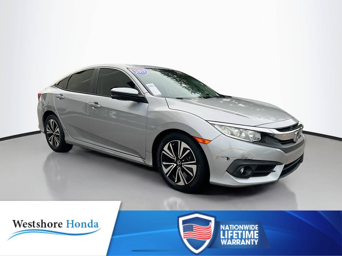 2017 Honda Civic EX-T — Sedan — 54,213 mi — Tampa, FL