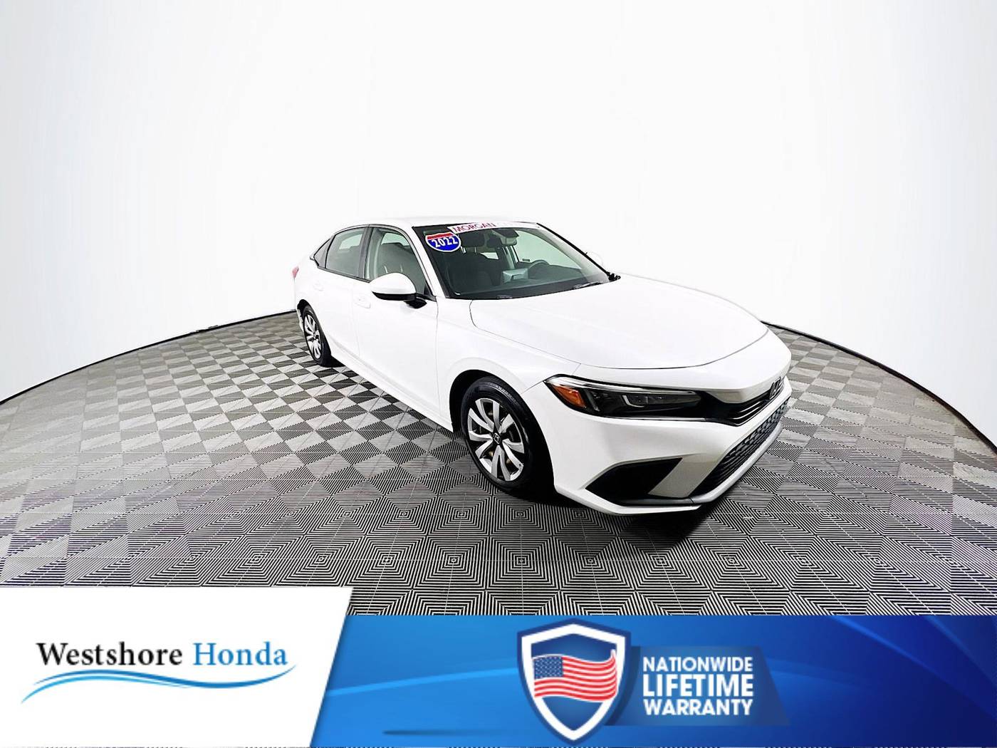 2022 Honda Civic LX — Sedan — 34,182 mi — Tampa, FL
