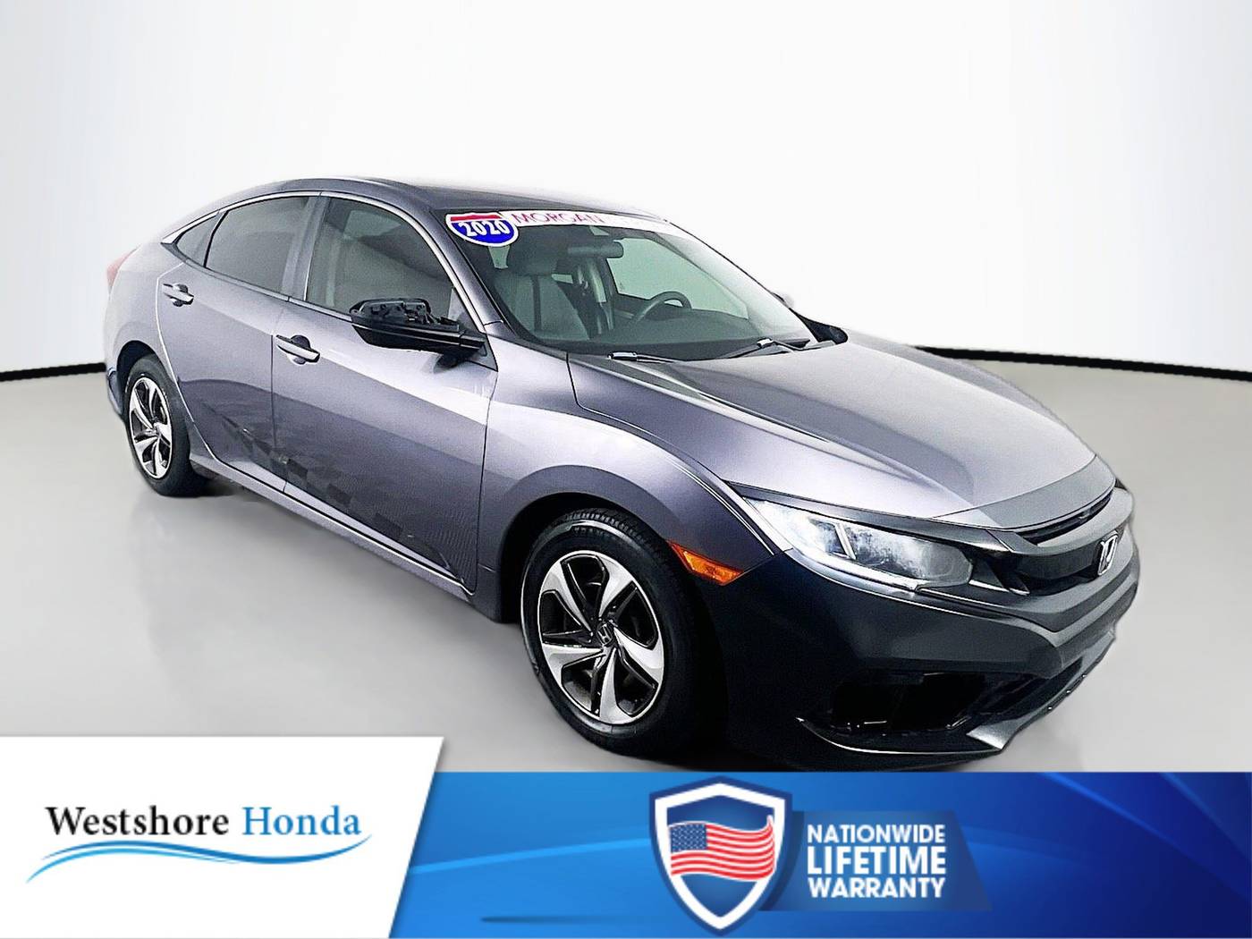 2020 Honda Civic LX — Sedan — 40,305 mi — Tampa, FL