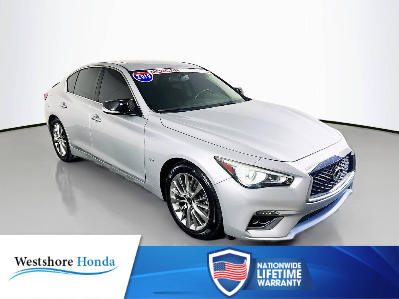 2019 INFINITI Q50 3.0t LUXE — Sedan — 80,485 mi — Tampa, FL