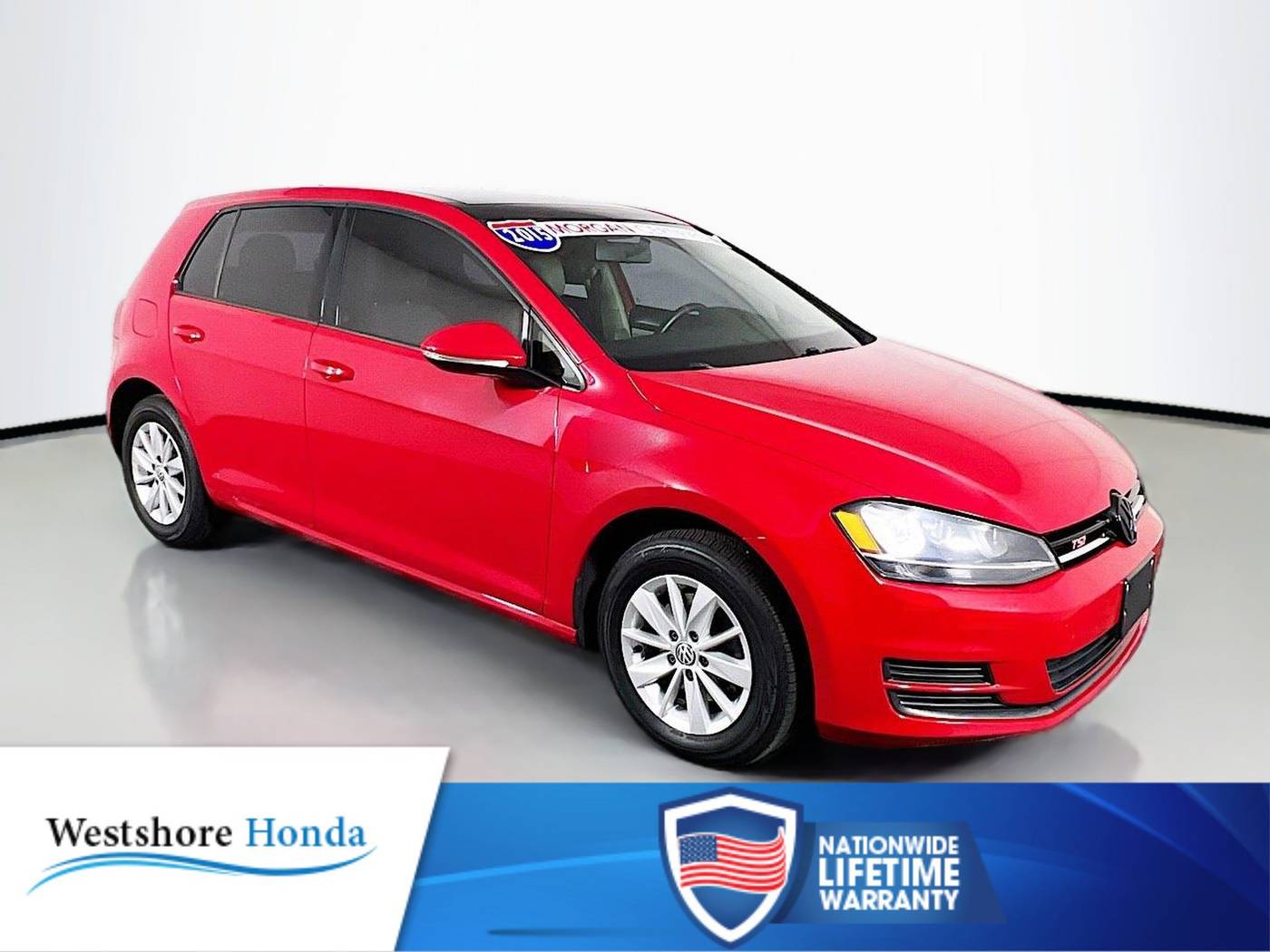 2015 Volkswagen Golf TSI S — Hatchback — 65,238 mi — Tampa, FL