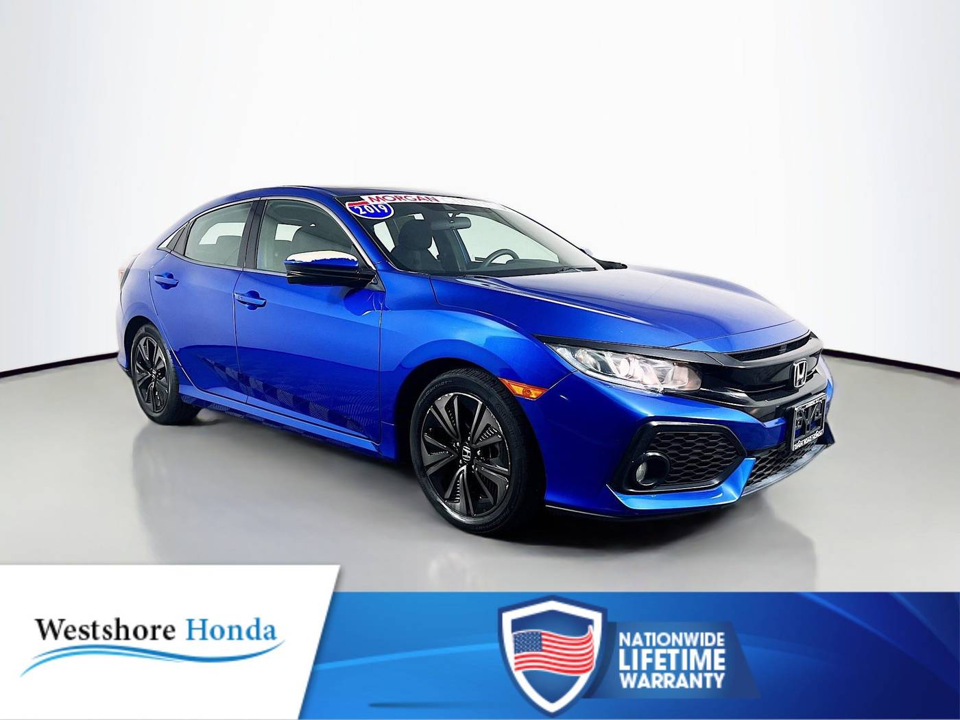 2019 Honda Civic EX — Hatchback — 73,773 mi — Tampa, FL