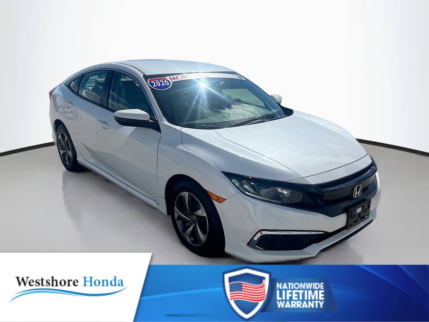 2020 Honda Civic LX — Sedan — 43,437 mi — Tampa, FL