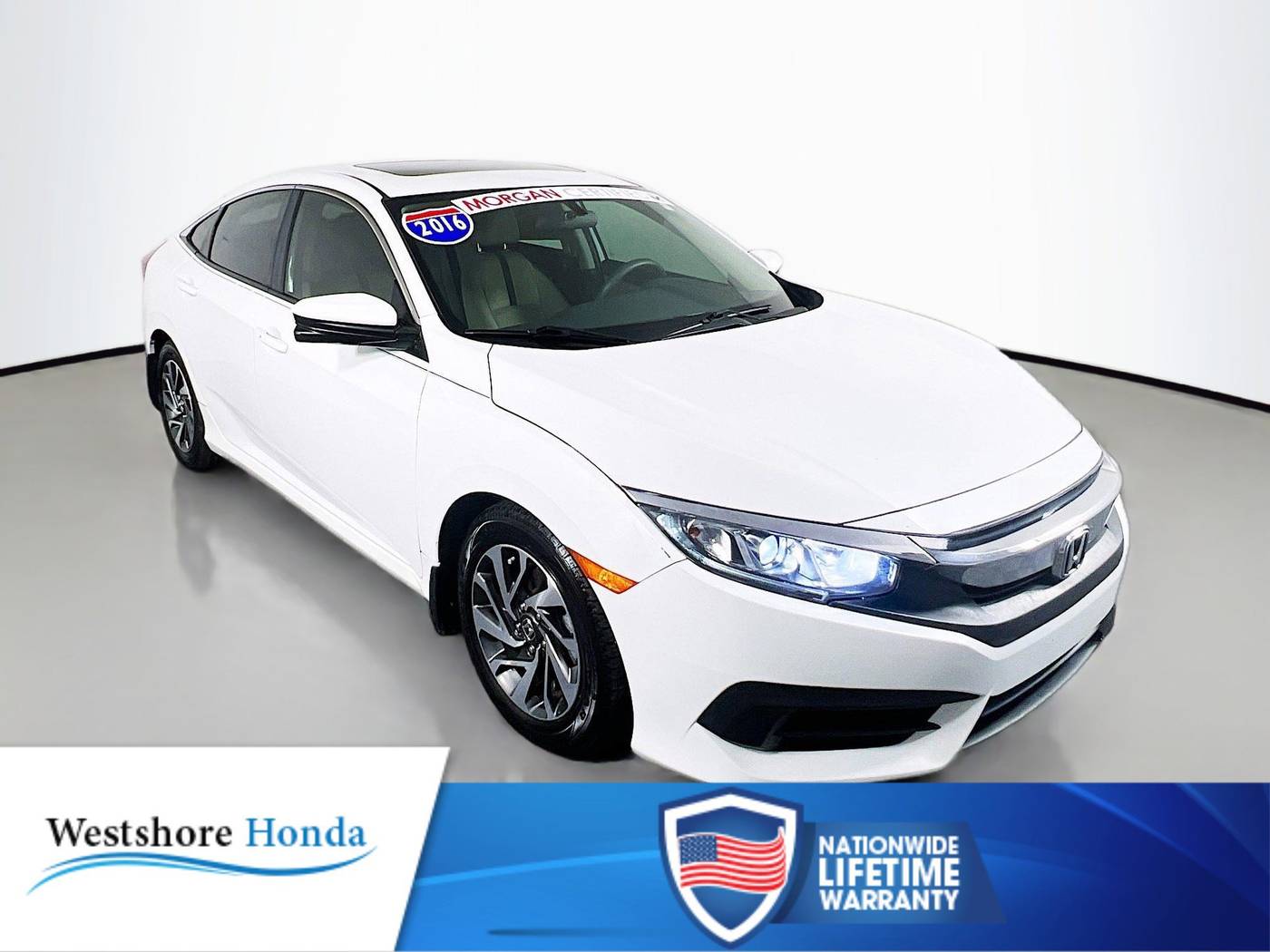 2016 Honda Civic EX — Sedan — 132,993 mi — Tampa, FL