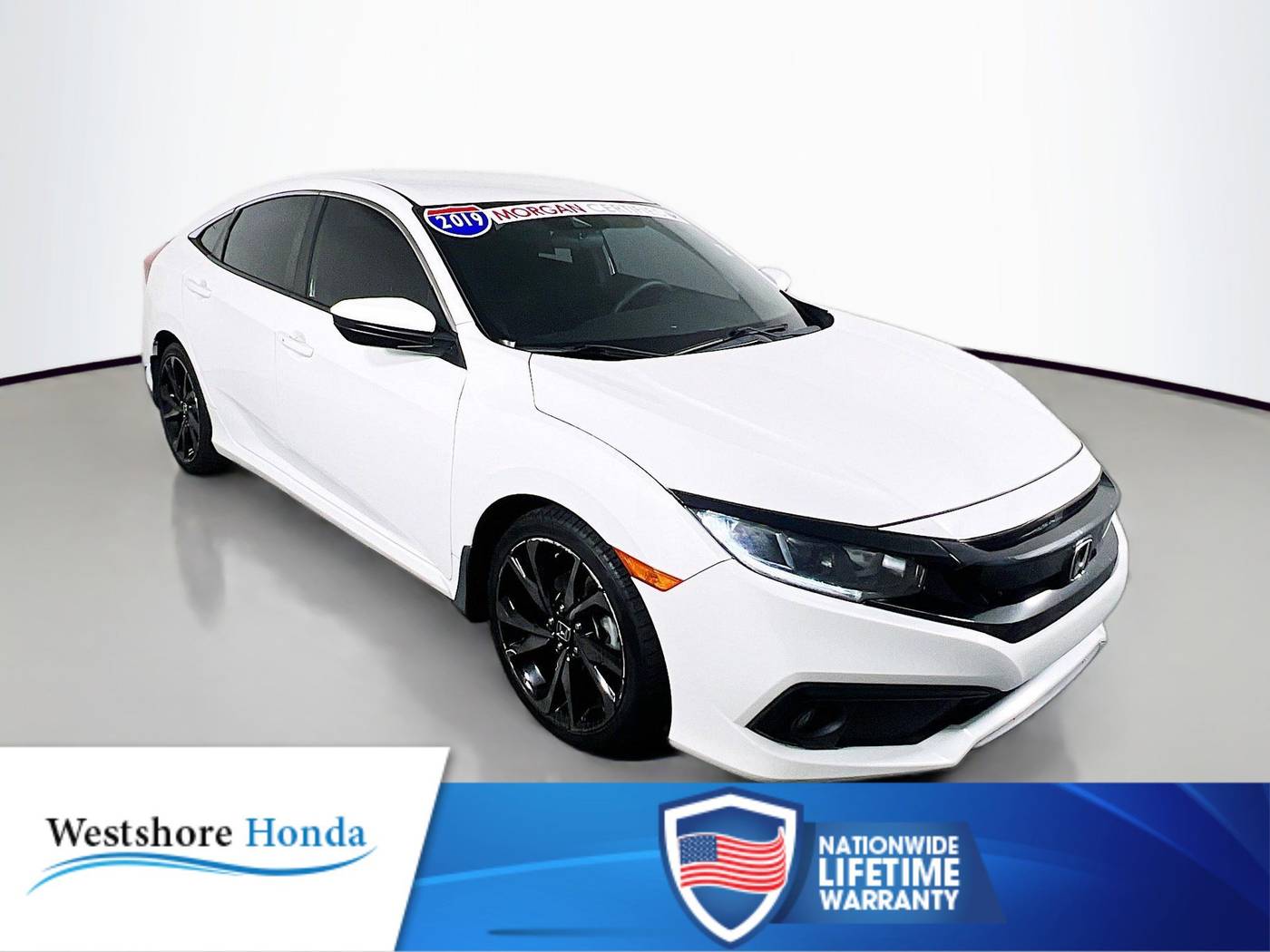 2019 Honda Civic Sport — Sedan — 87,564 mi — Tampa, FL