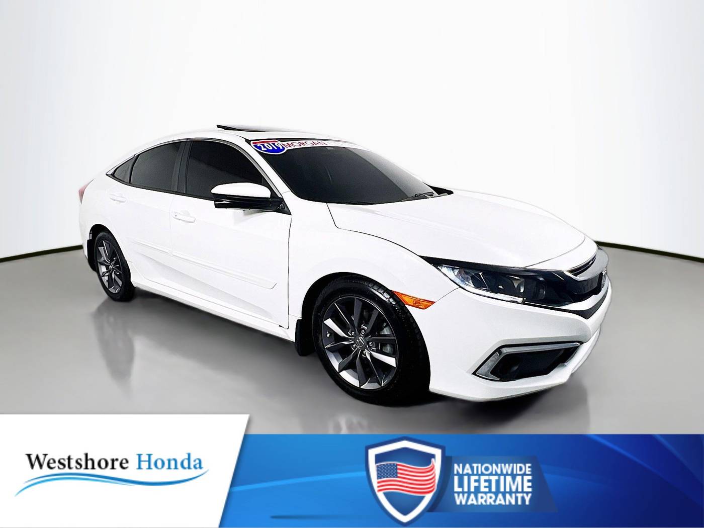 2019 Honda Civic EX-L — Sedan — 59,187 mi — Tampa, FL