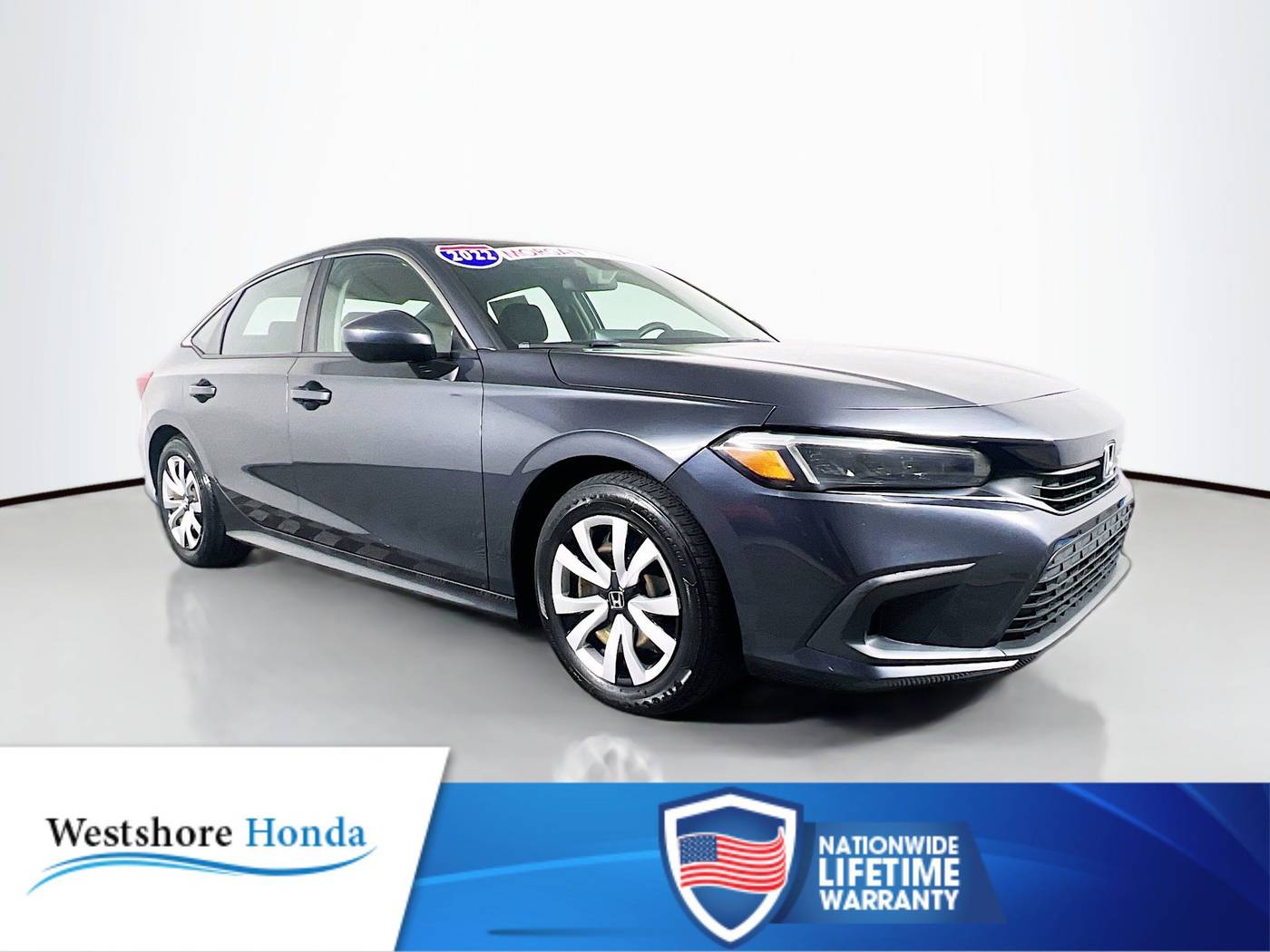 2022 Honda Civic LX — Sedan — 28,228 mi — Tampa, FL