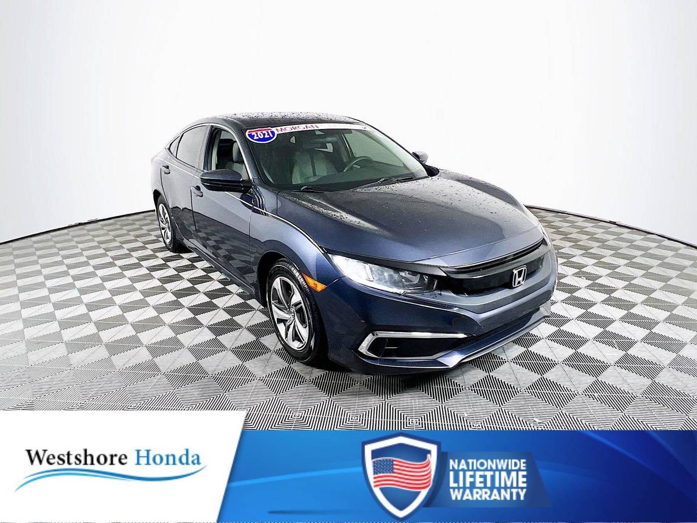 2021 Honda Civic LX — Sedan — 65,738 mi — Tampa, FL