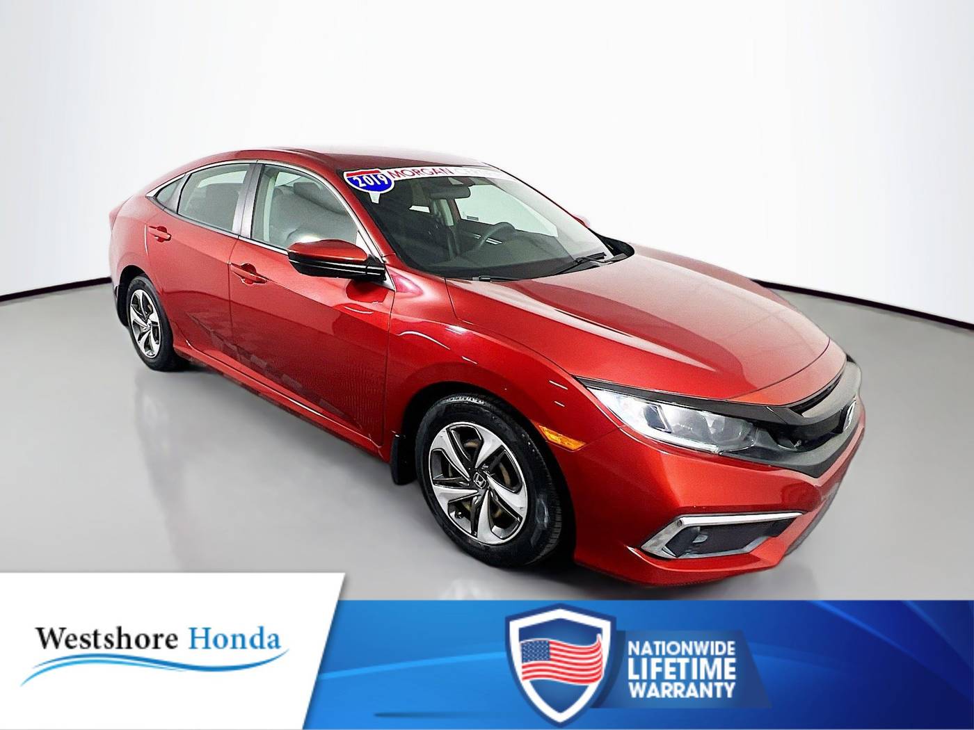 2019 Honda Civic LX — Sedan — 37,791 mi — Tampa, FL