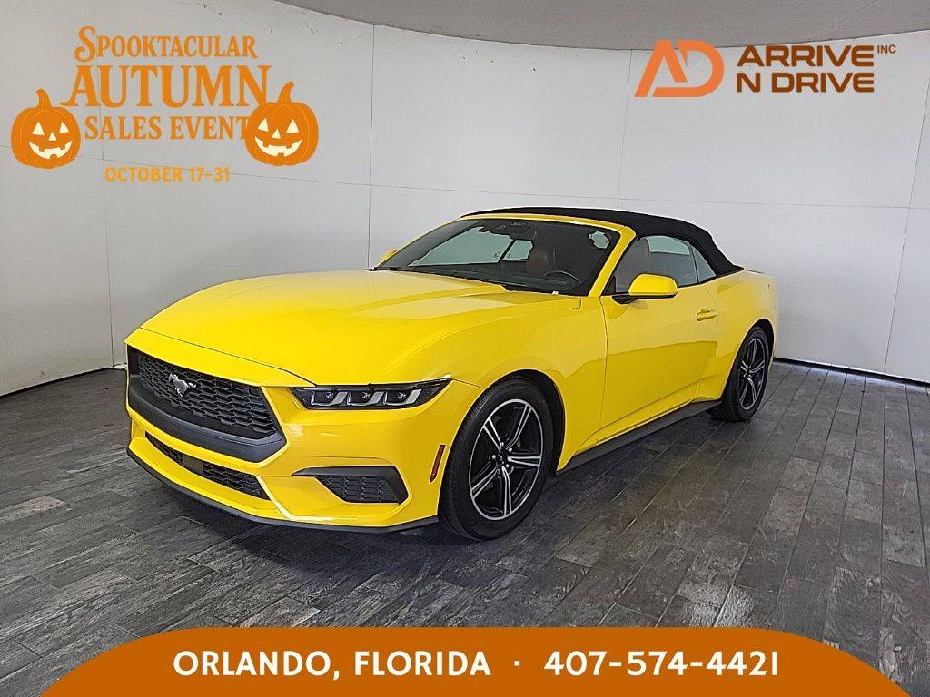 2024 Ford Mustang EcoBoost — Convertible — 19,446 mi — Orlando, FL
