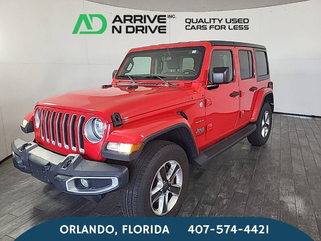 2021 Jeep Wrangler Sahara High Altitude — SUV — 74,639 mi — Orlando, FL