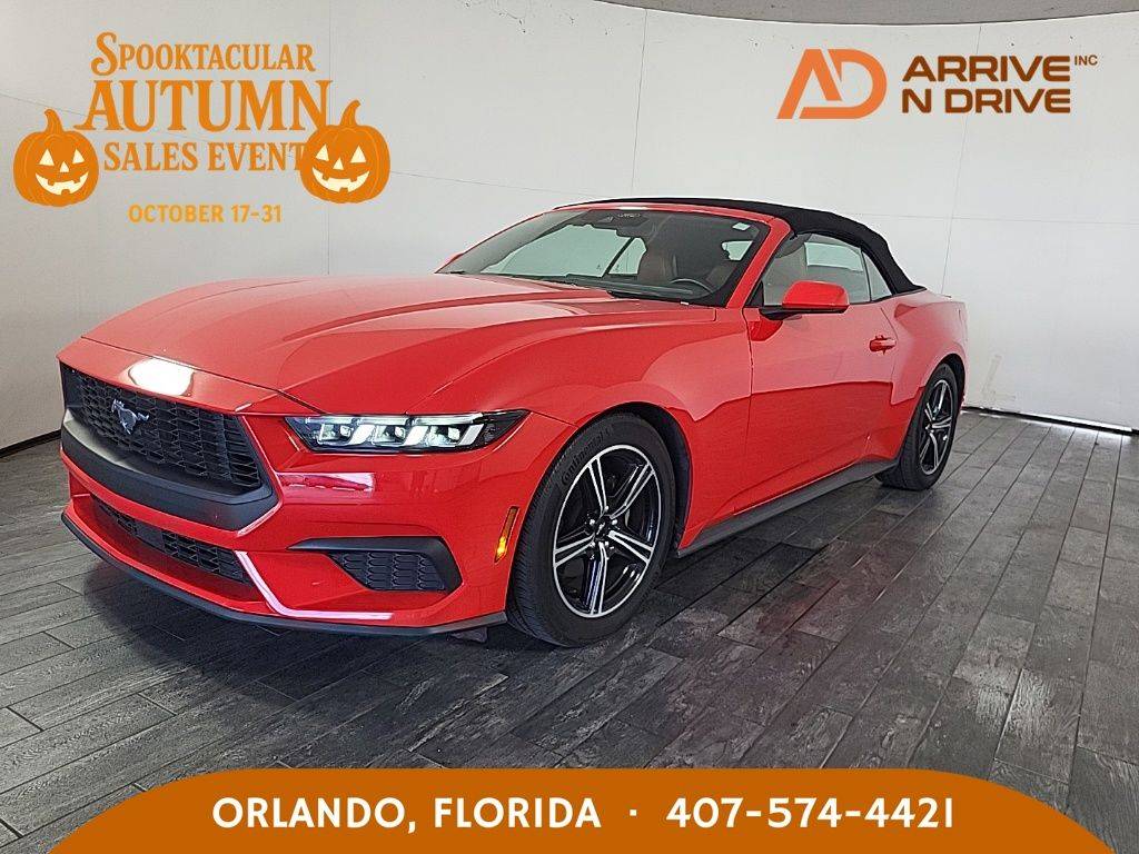 2024 Ford Mustang EcoBoost — Convertible — 21,438 mi — Orlando, FL