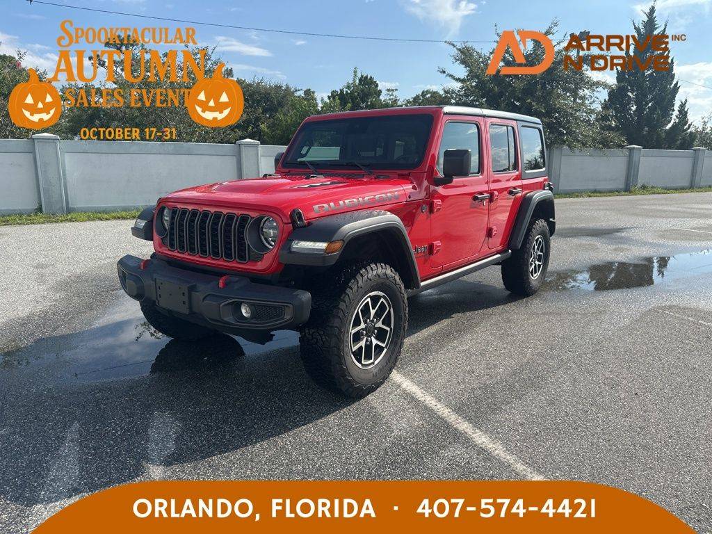 2025 Jeep Wrangler Rubicon — SUV — 11,000 mi — Orlando, FL