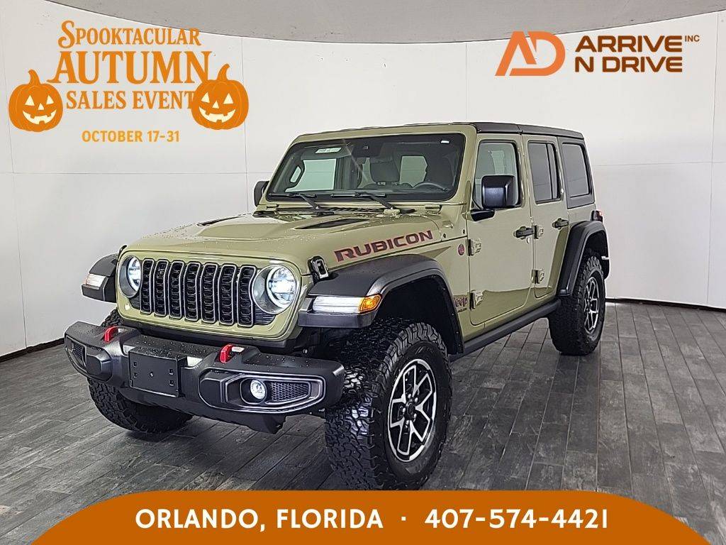2025 Jeep Wrangler Rubicon — SUV — 9,500 mi — Orlando, FL