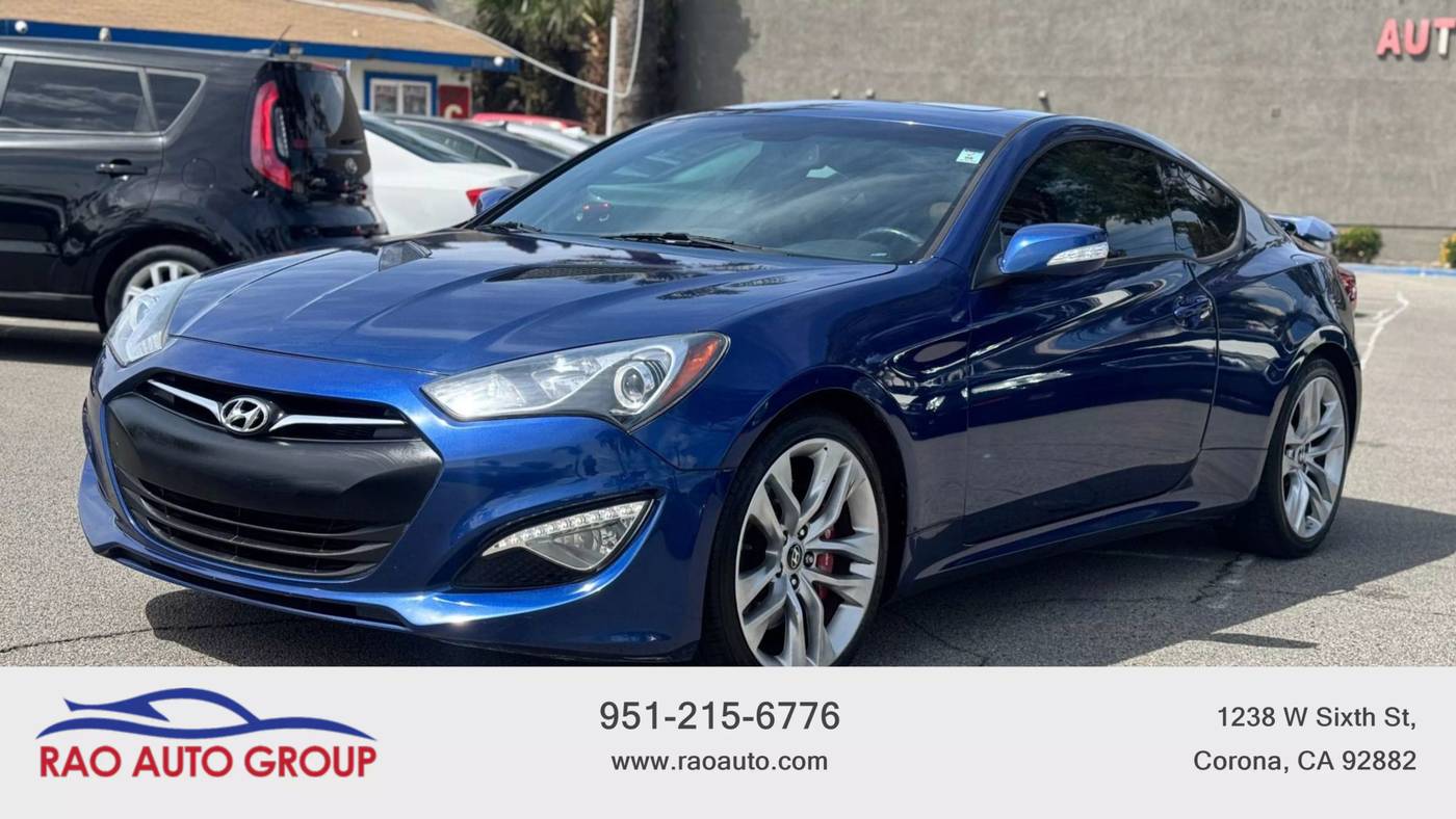 2015 Hyundai Genesis Coupe 3.8 Ultimate — Coupe — 52,016 mi — Corona, CA