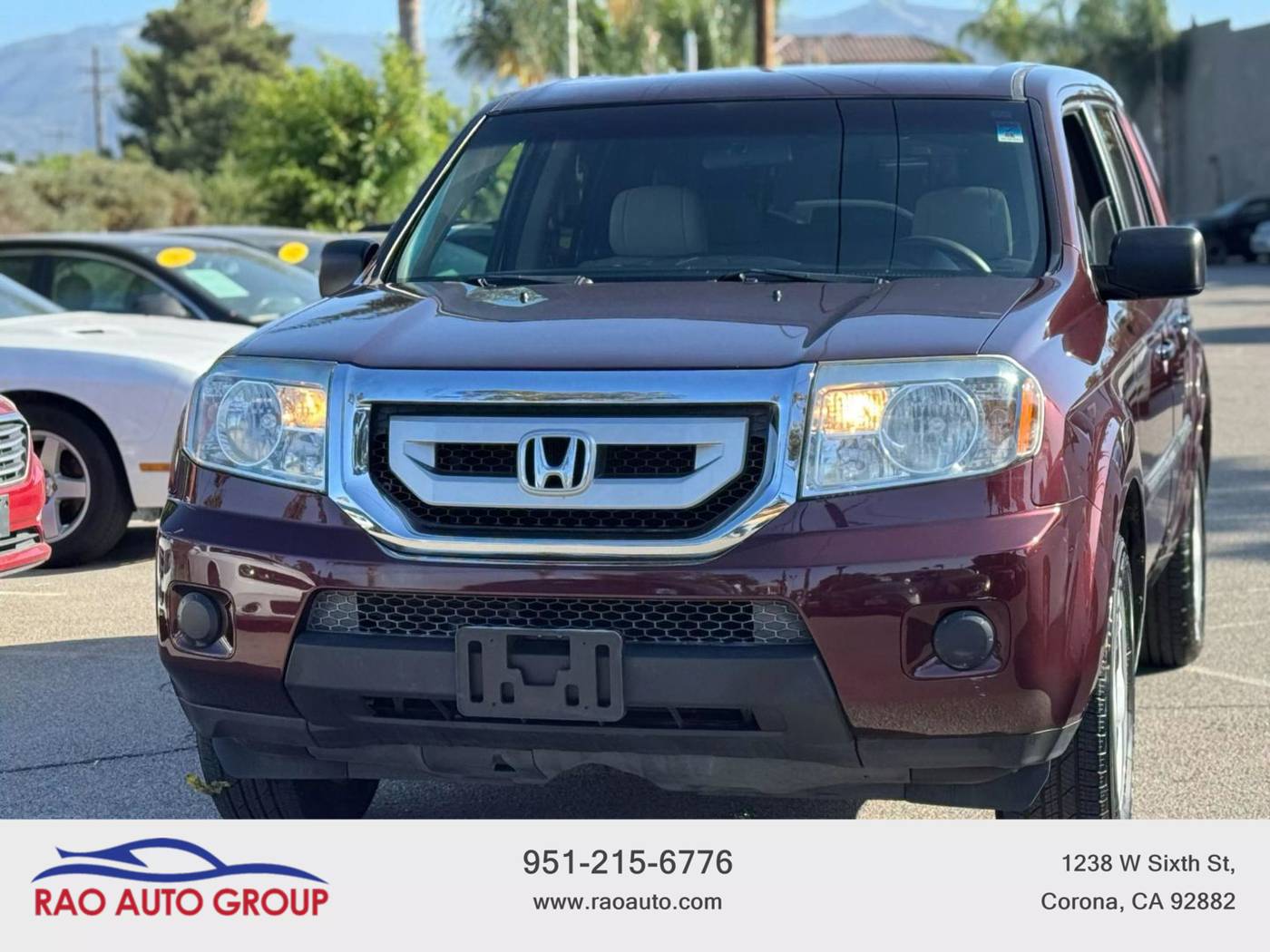2011 Honda Pilot LX — SUV — 104,485 mi — Corona, CA