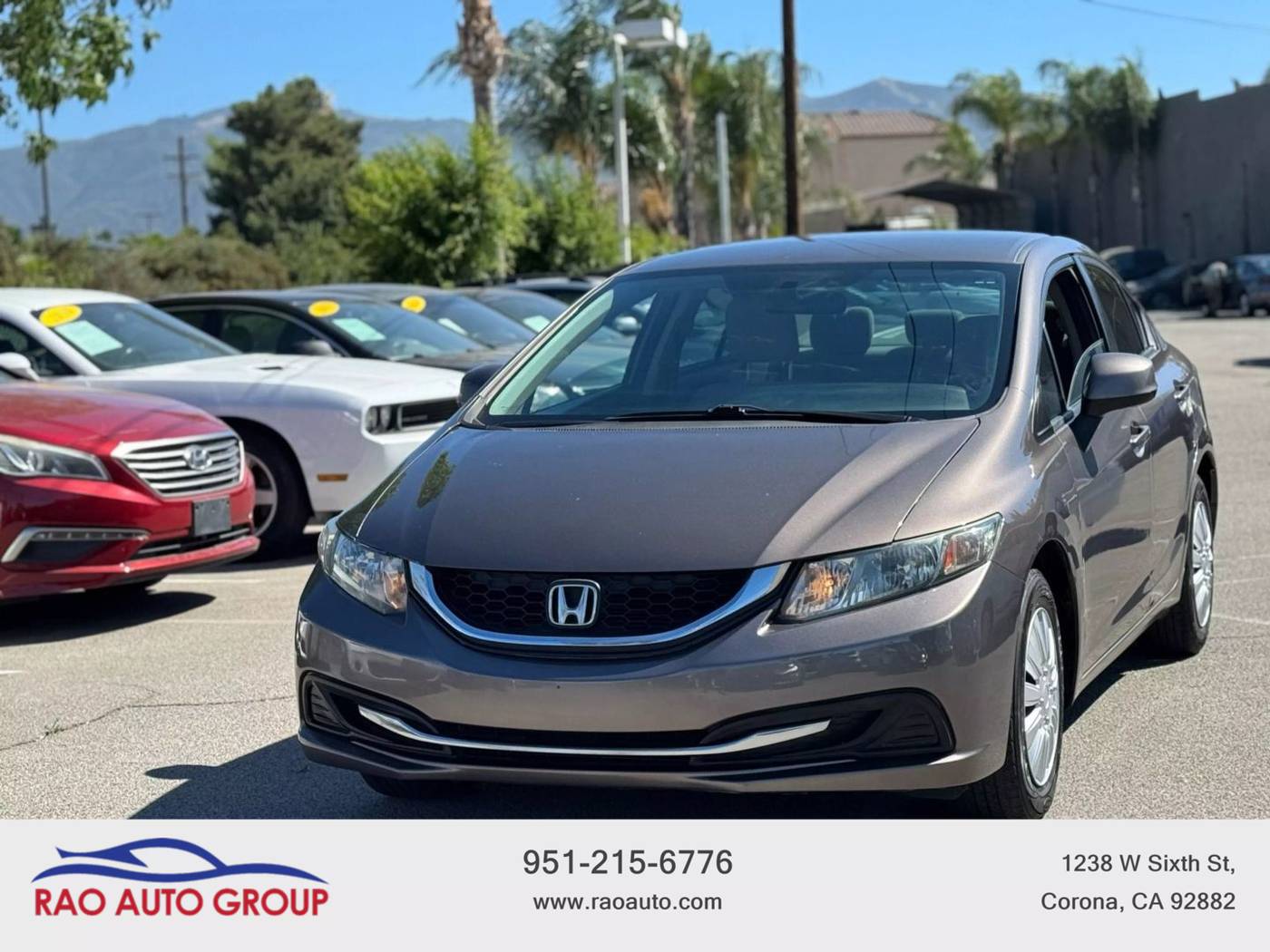 2013 Honda Civic LX — Sedan — 103,561 mi — Corona, CA