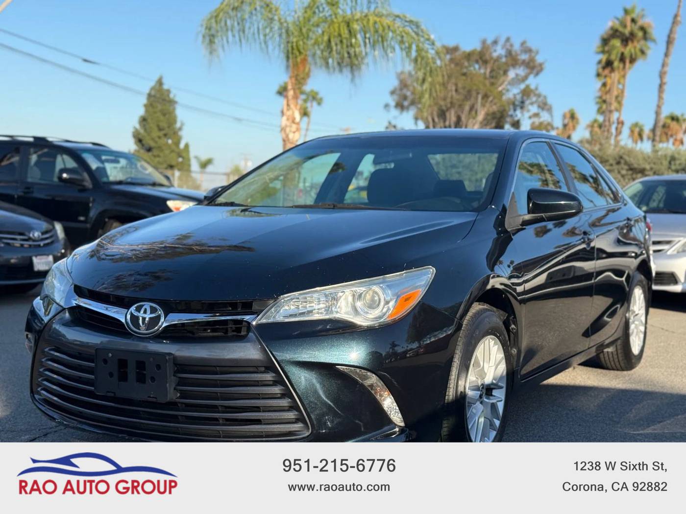 2016 Toyota Camry LE — Sedan — 110,550 mi — Corona, CA