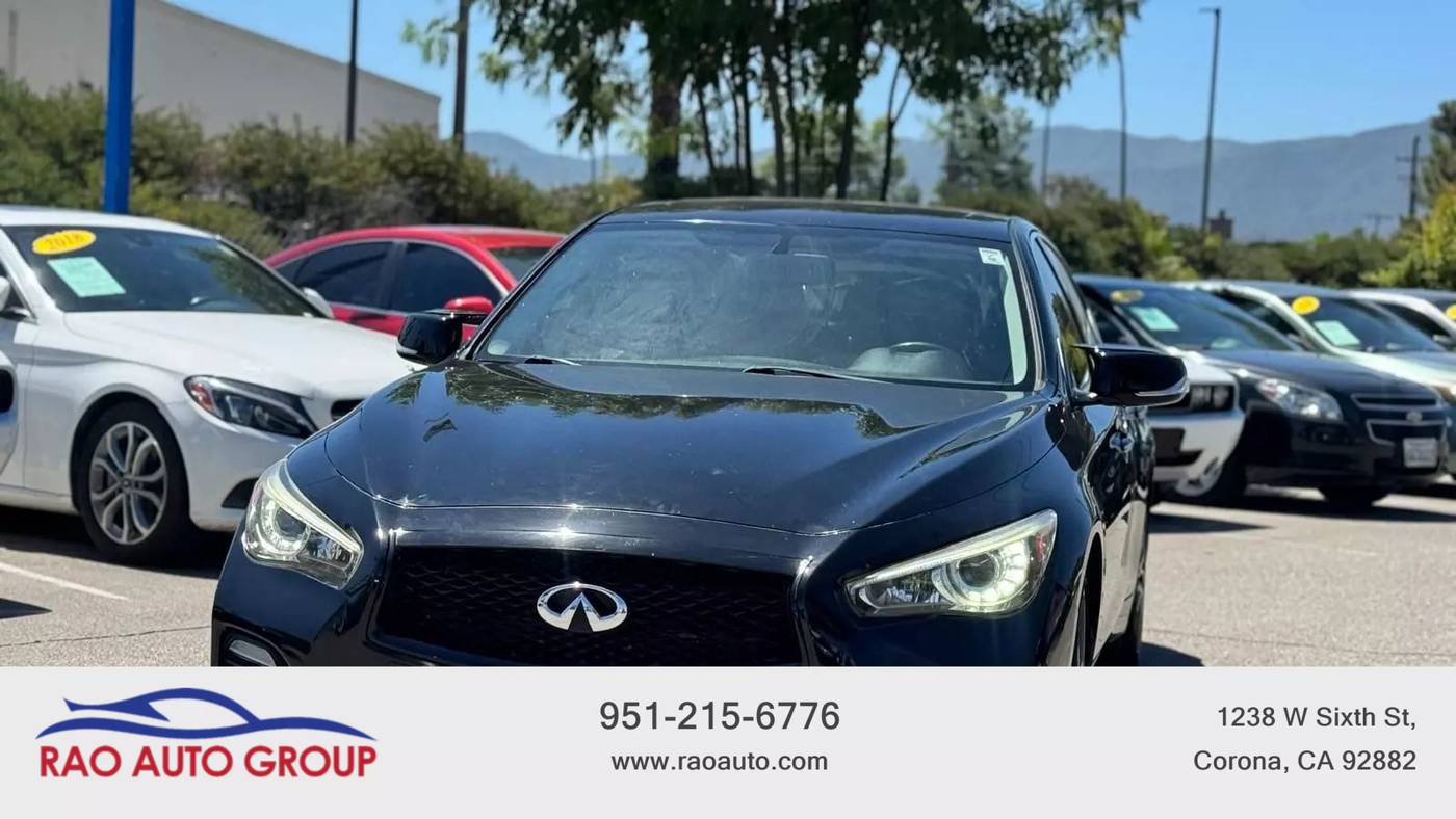 2016 INFINITI Q50 3.0t RED SPORT 400 — Sedan — 96,285 mi — Corona, CA
