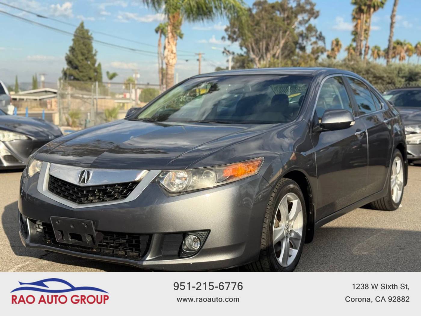 2009 Acura TSX Base — Sedan — 86,556 mi — Corona, CA