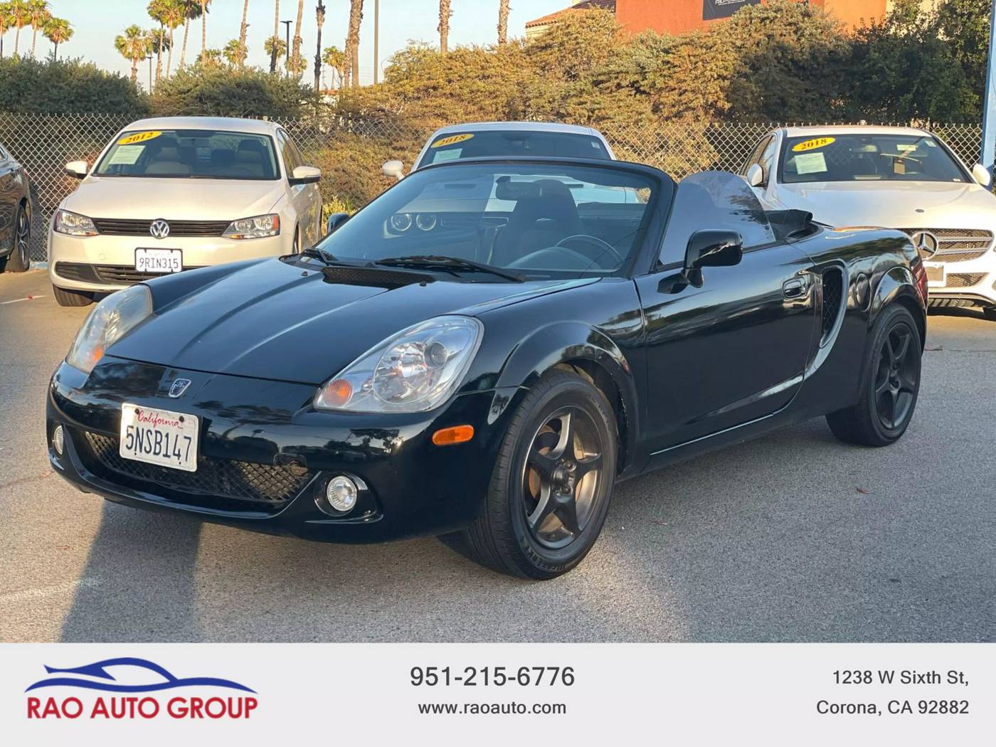2005 Toyota MR2 Spyder Base — Convertible — 102,490 mi — Corona, CA