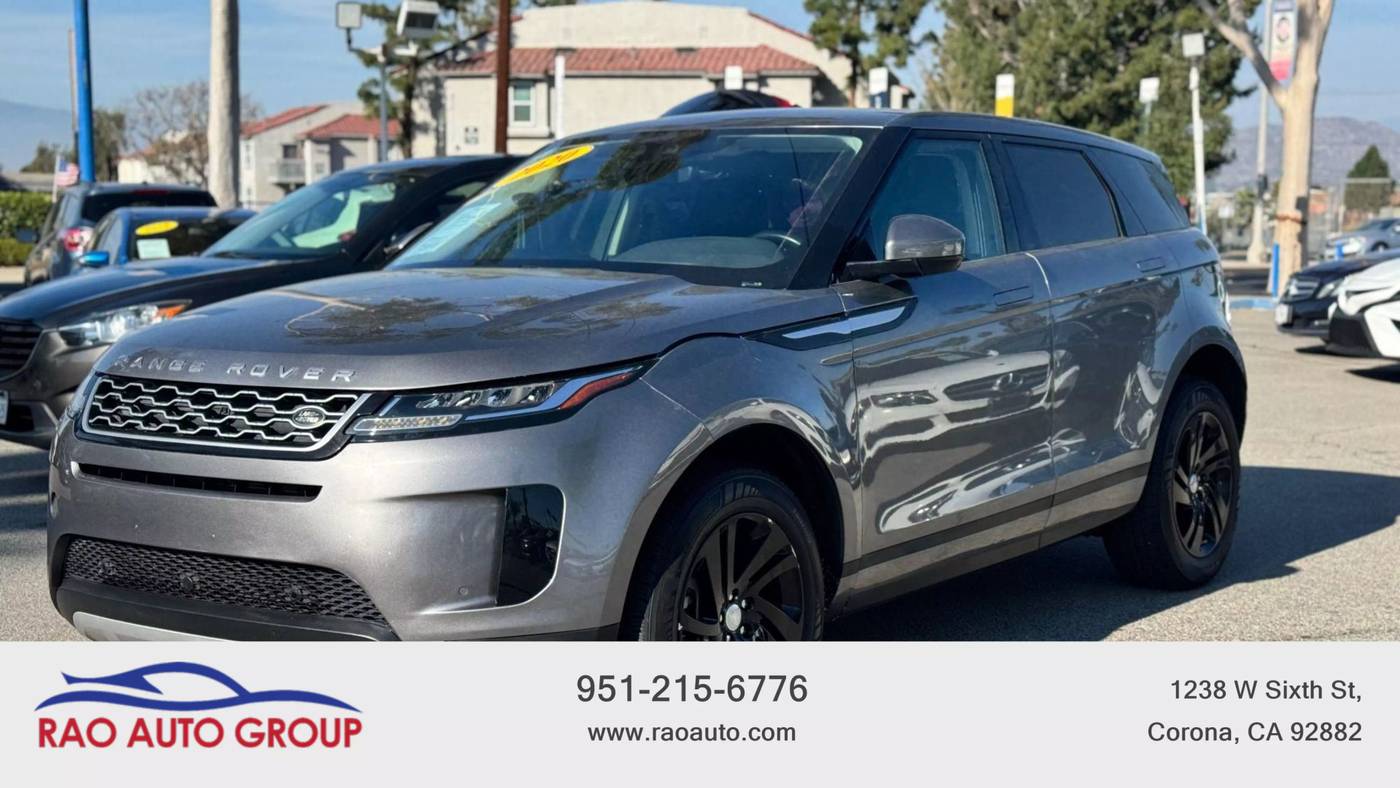 2020 Land Rover Range Rover Evoque S — SUV — 50,954 mi — Corona, CA