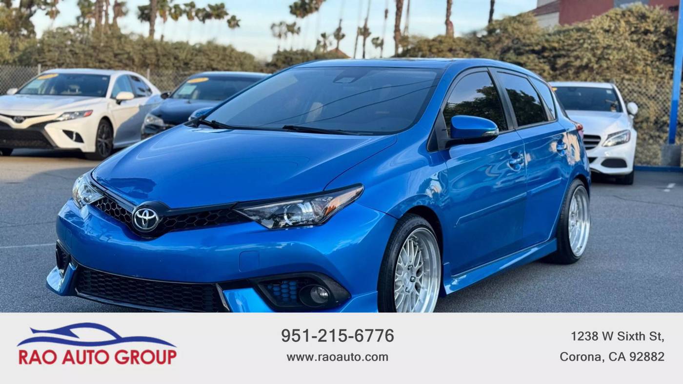 2018 Toyota Corolla iM iM — Hatchback — 67,492 mi — Corona, CA