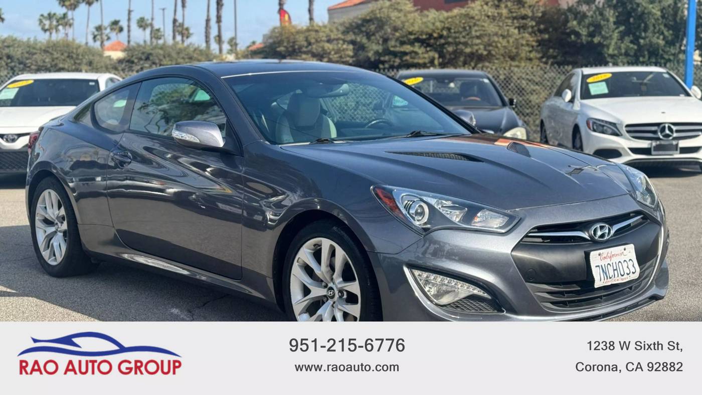 2015 Hyundai Genesis Coupe 3.8 Base — Coupe — 46,868 mi — Corona, CA