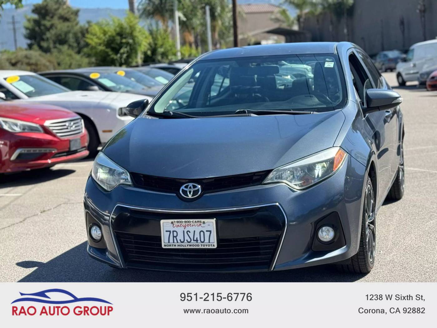 2016 Toyota Corolla S Plus — Sedan — 89,534 mi — Corona, CA
