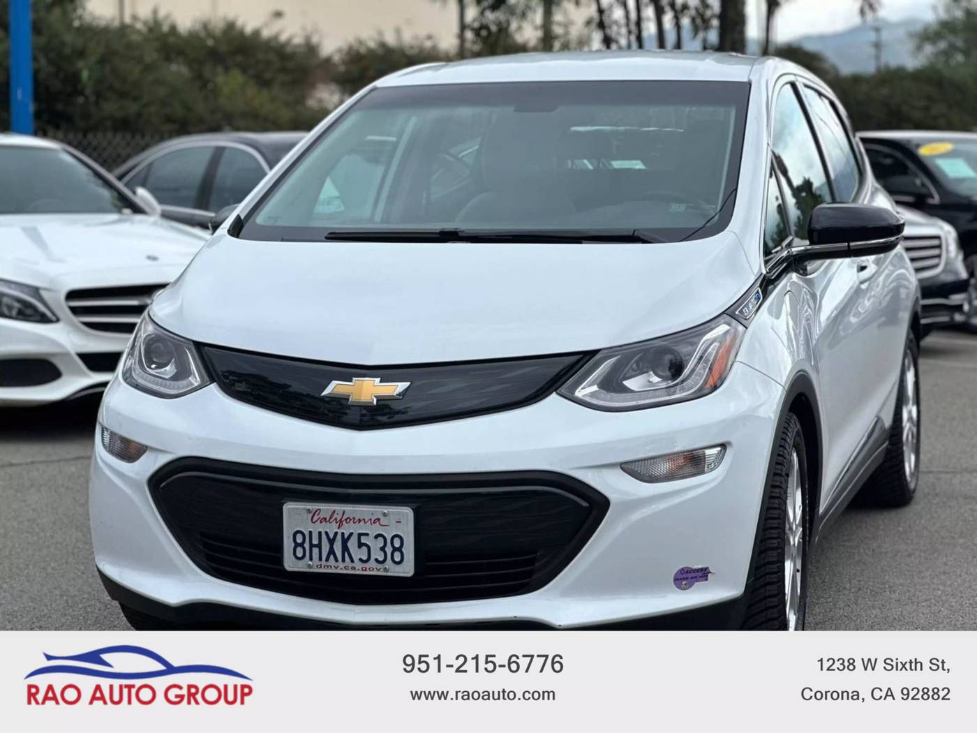 2019 Chevrolet Bolt EV LT — Hatchback — 47,491 mi — Corona, CA