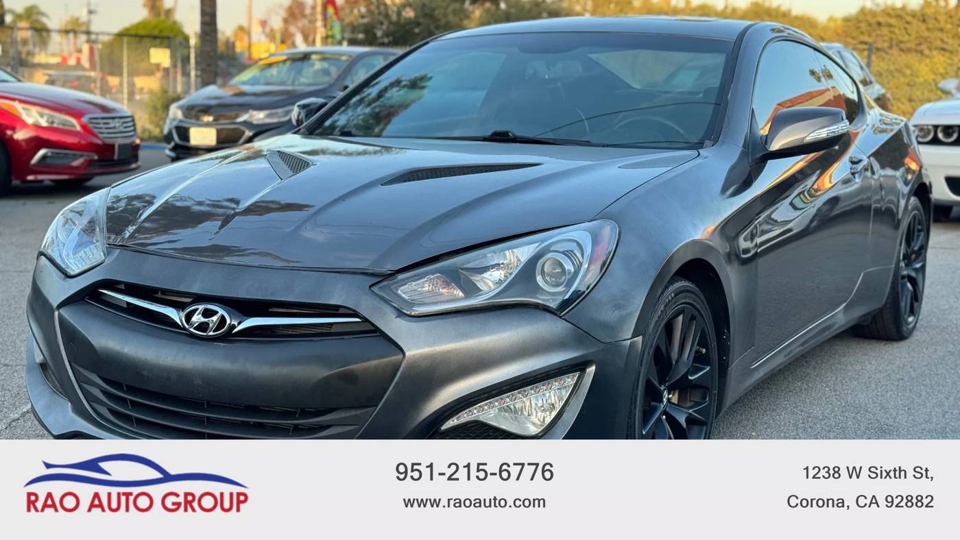2013 Hyundai Genesis Coupe 3.8 Grand Touring — Coupe — 104,966 mi — Corona, CA