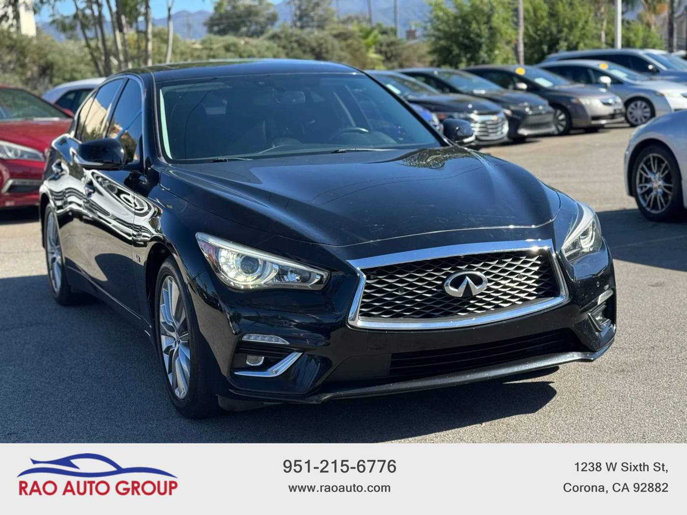 2019 INFINITI Q50 3.0t LUXE — Sedan — 74,533 mi — Corona, CA