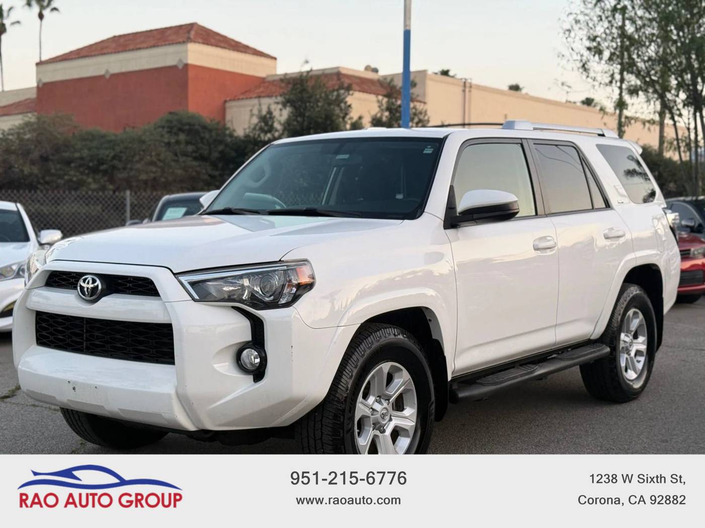 2016 Toyota 4Runner SR5 — SUV — 104,078 mi — Corona, CA
