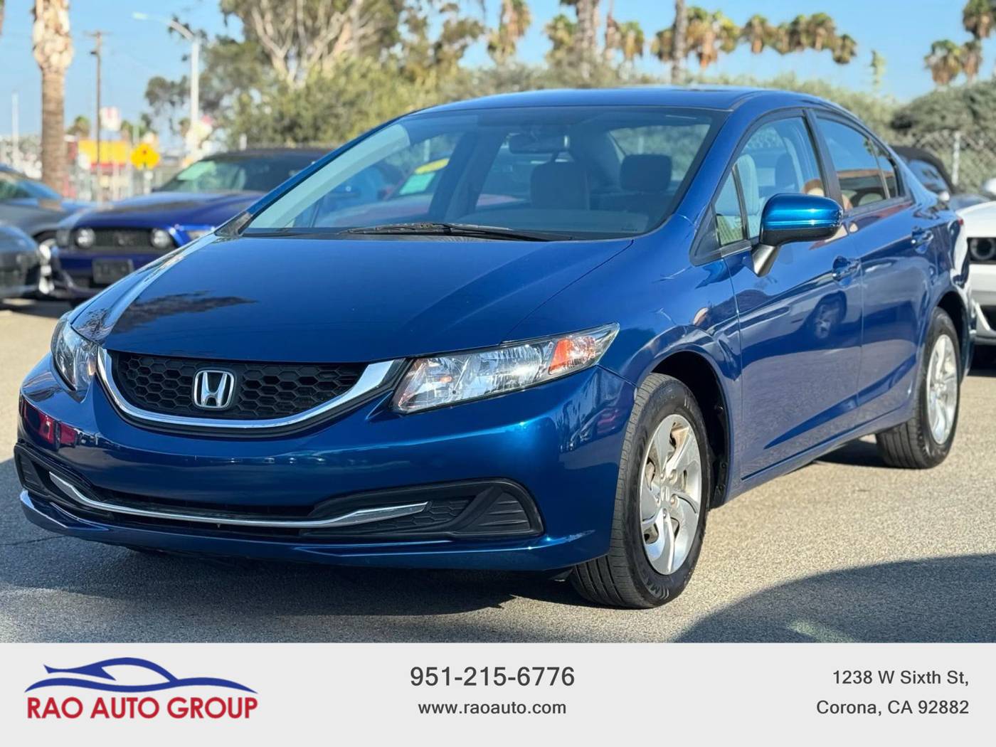 2014 Honda Civic LX — Sedan — 98,559 mi — Corona, CA