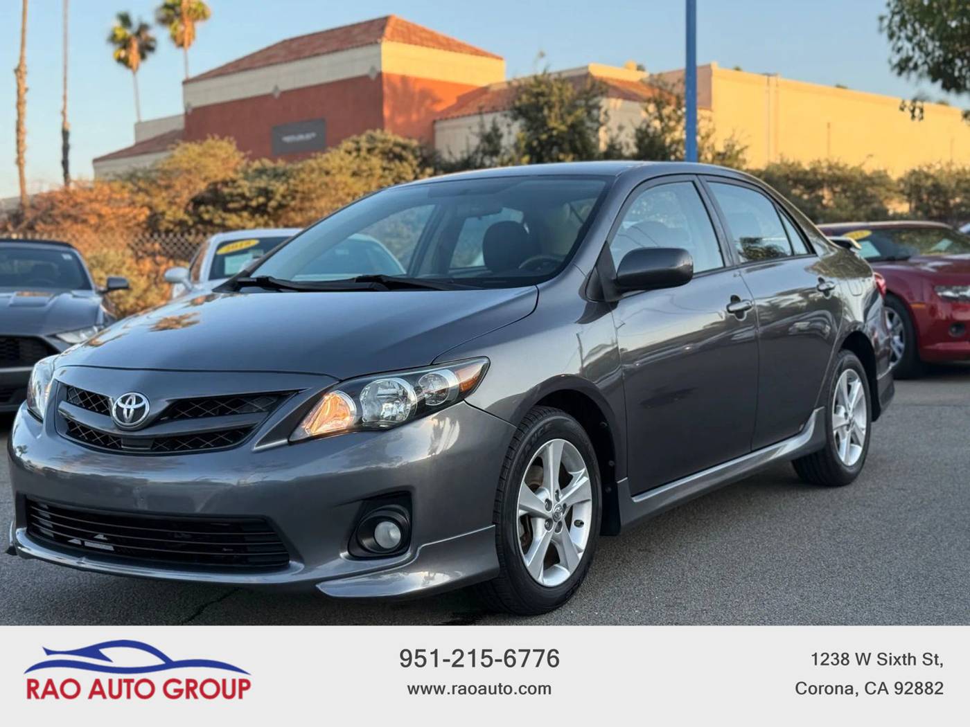 2012 Toyota Corolla S — Sedan — 49,574 mi — Corona, CA