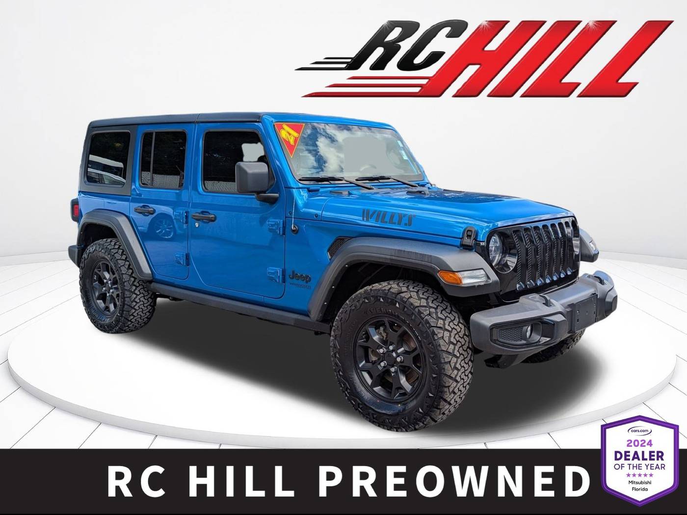 2021 Jeep Wrangler Willys — SUV — 60,621 mi — Deland, FL