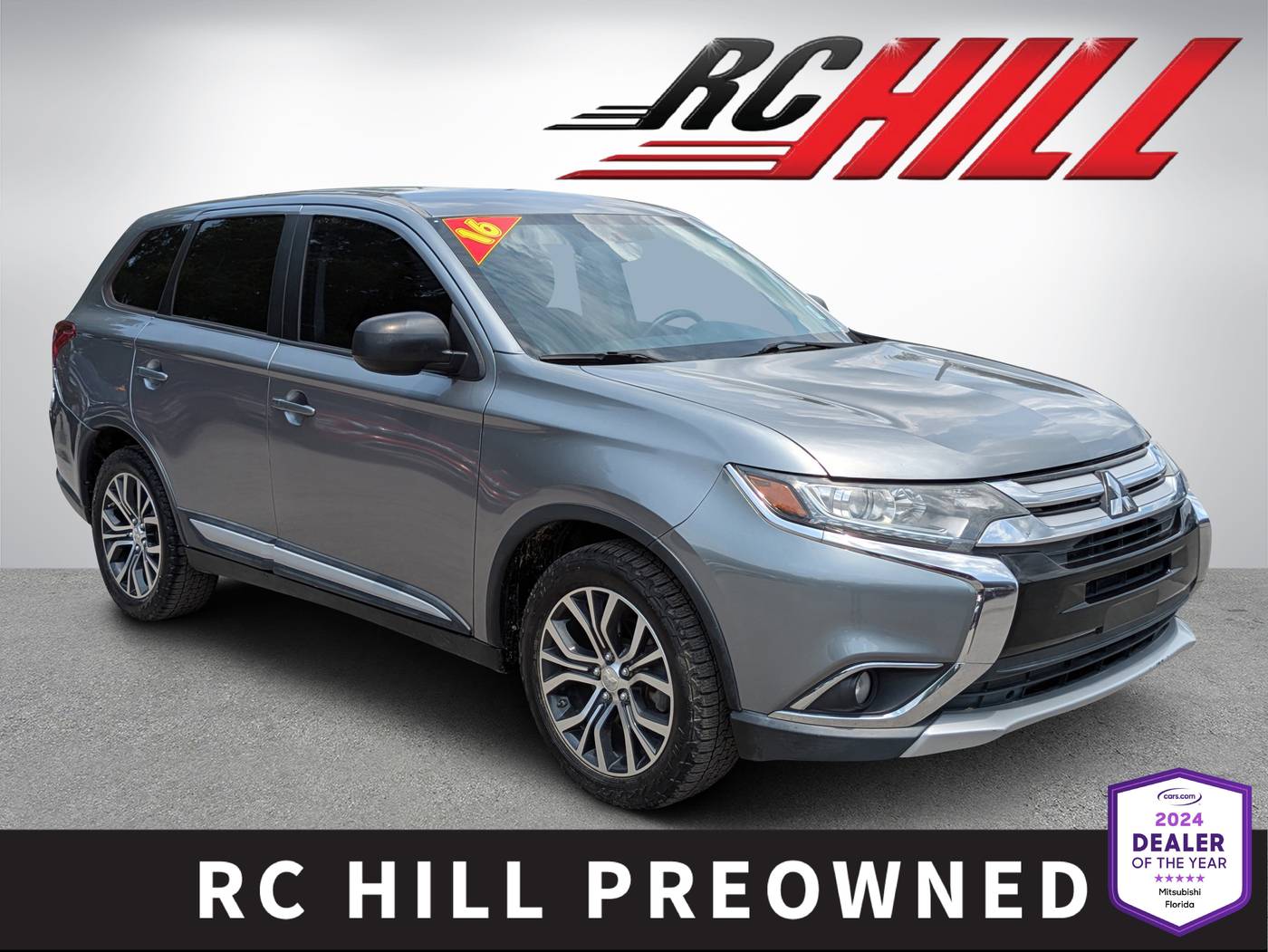 2016 Mitsubishi Outlander ES — SUV — 186,592 mi — Deland, FL