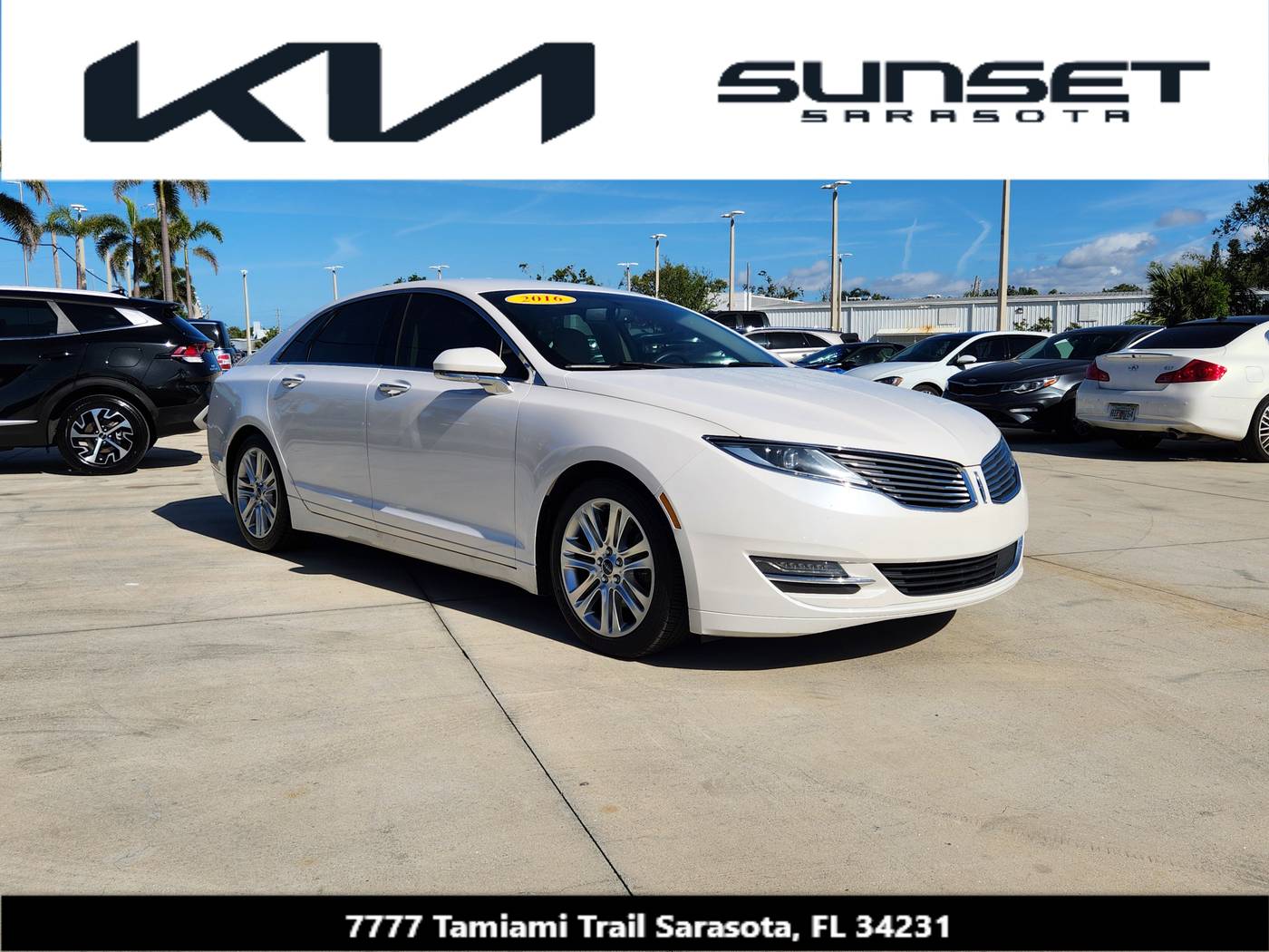 2016 Lincoln MKZ FWD — Sedan — 59,426 mi — Sarasota, FL