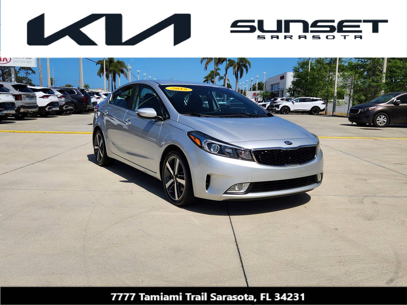 2018 Kia Forte EX — Sedan — 41,199 mi — Sarasota, FL