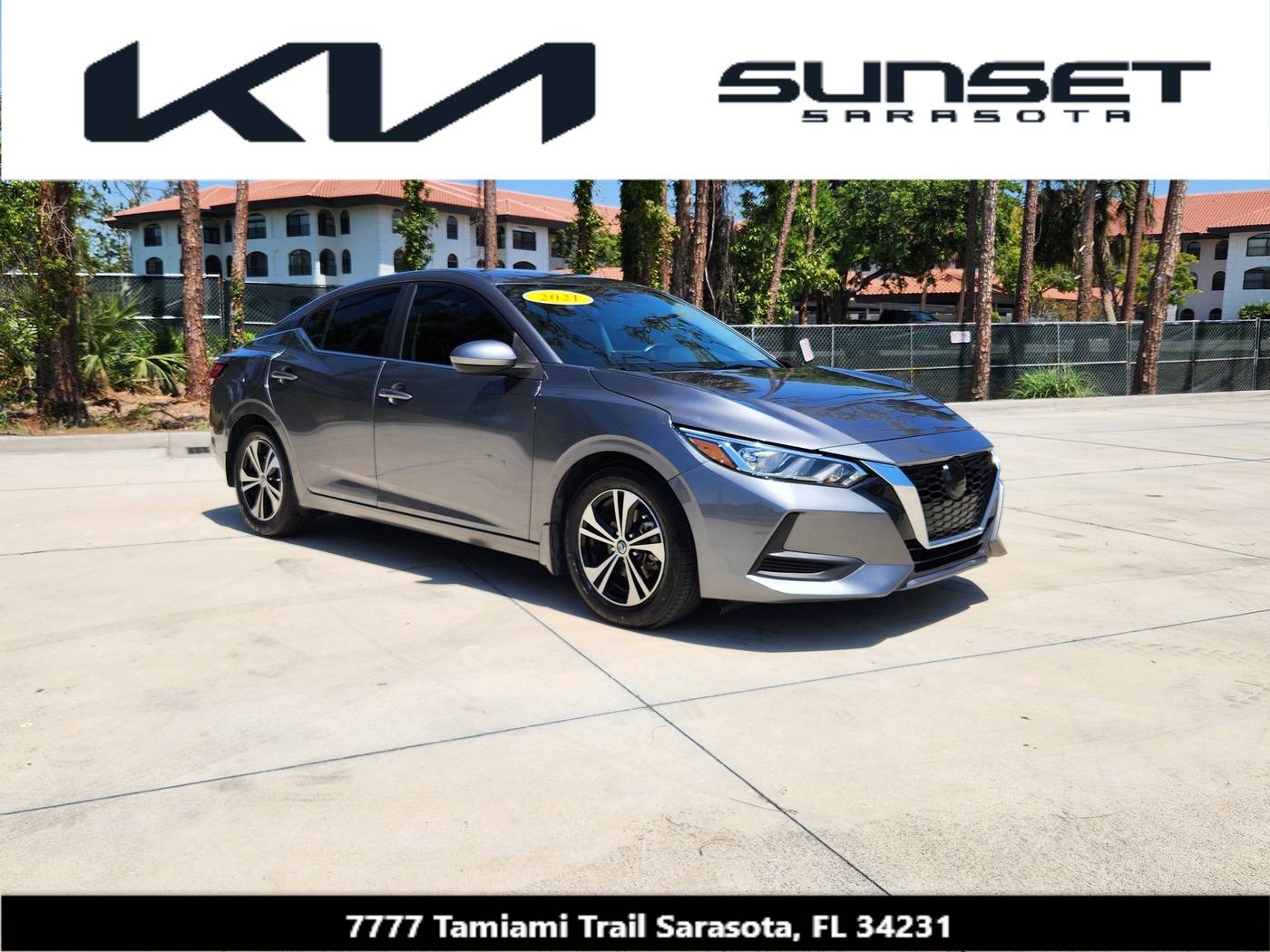 2021 Nissan Sentra SV — Sedan — 55,870 mi — Sarasota, FL