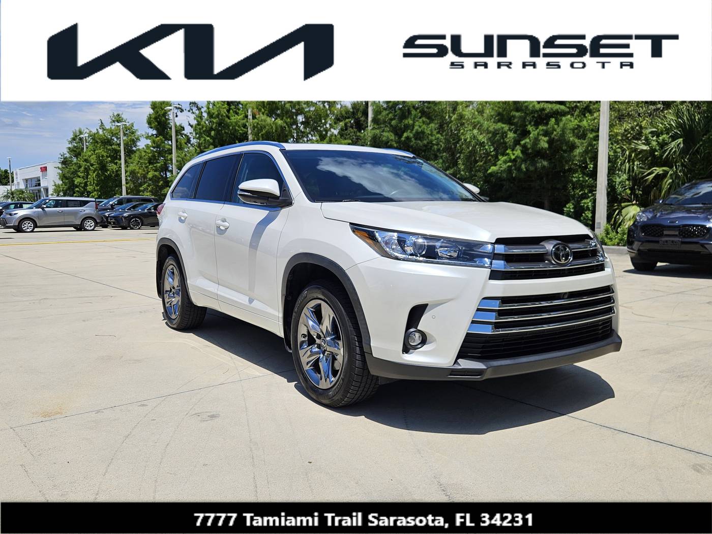 2019 Toyota Highlander Limited Platinum — SUV — 74,635 mi — Sarasota, FL