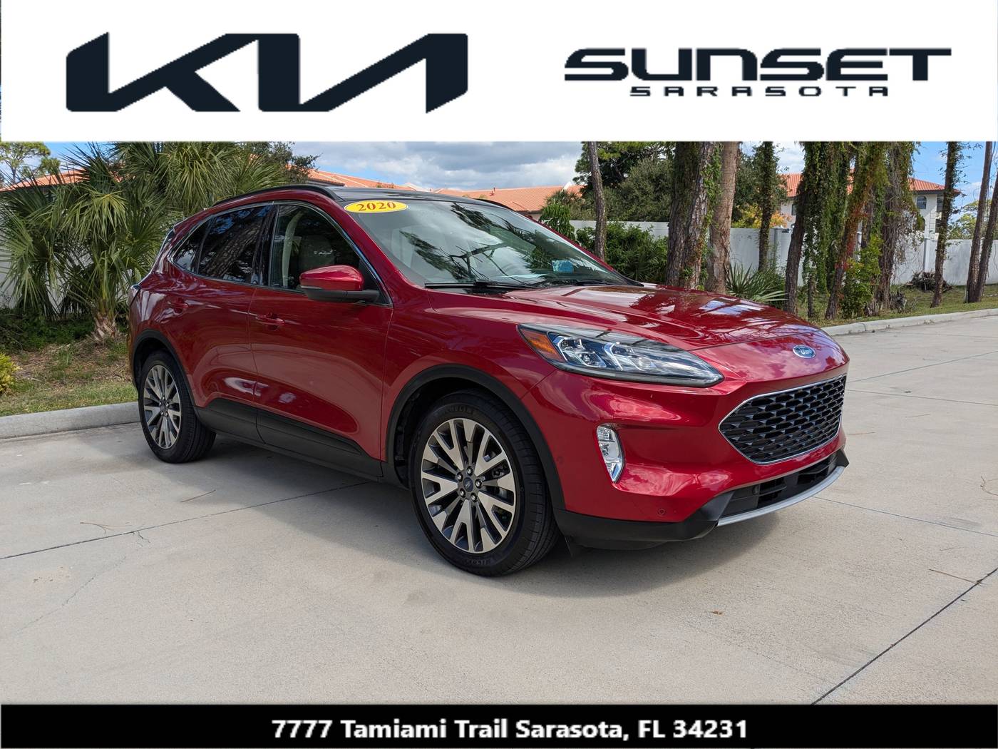 2020 Ford Escape Hybrid Titanium — SUV — 53,710 mi — Sarasota, FL
