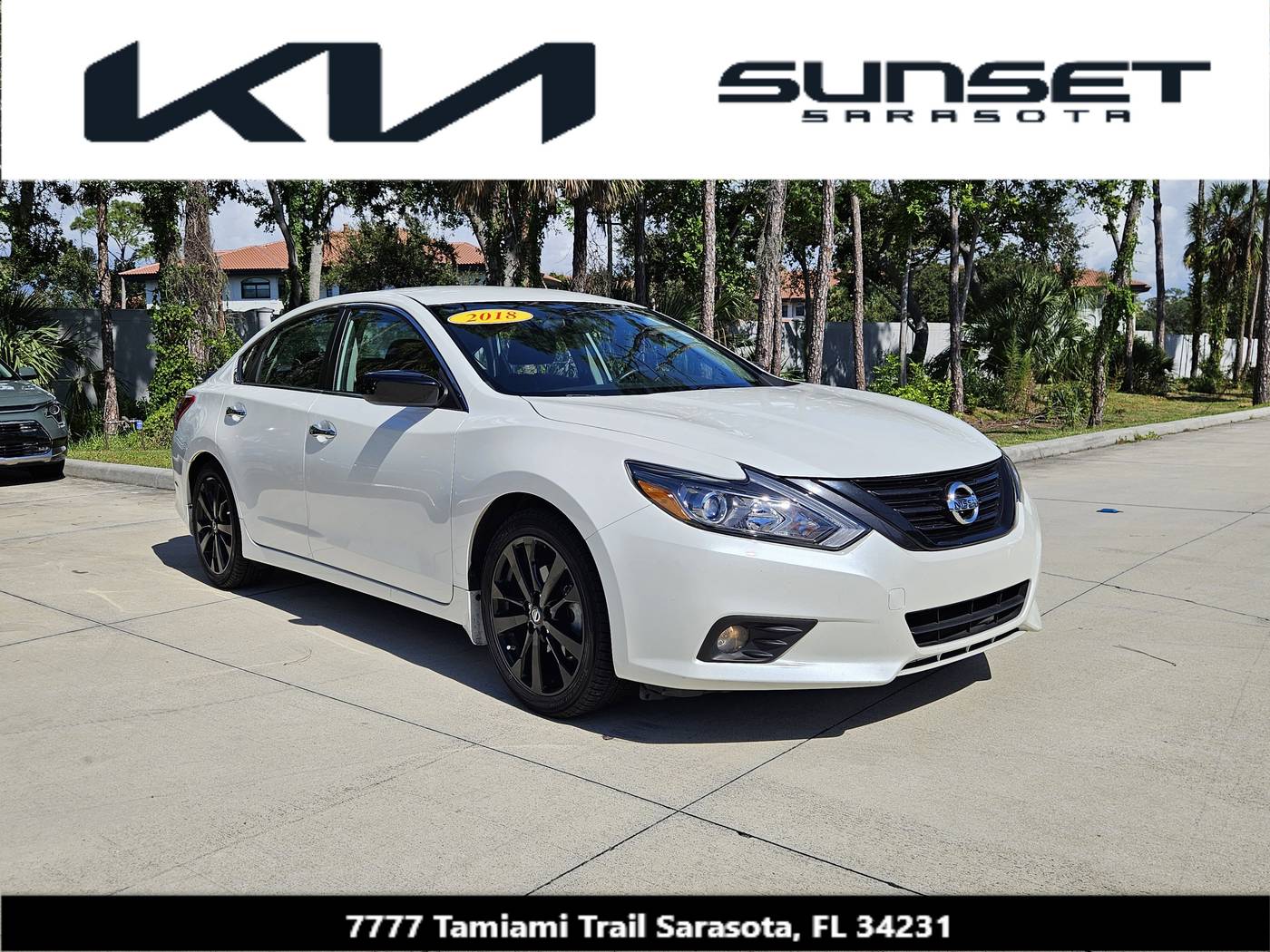 2018 Nissan Altima 2.5 SR — Sedan — 50,195 mi — Sarasota, FL