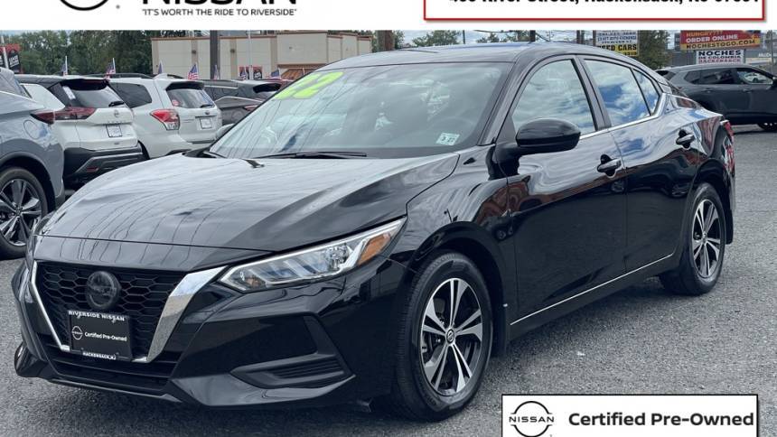 2022 Nissan Sentra SV — Sedan — 33,193 mi — Hackensack, NJ