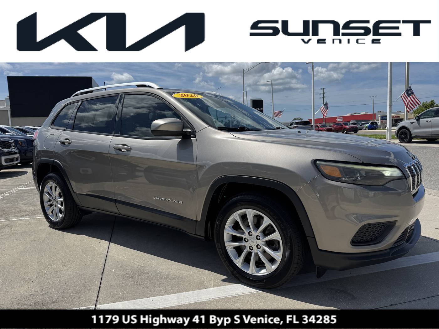 2020 Jeep Cherokee Latitude — SUV — 62,713 mi — Venice, FL