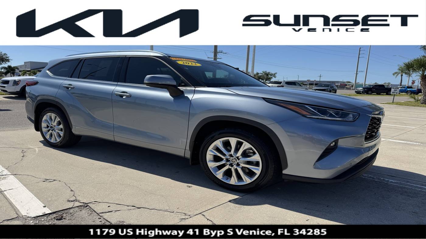 2022 Toyota Highlander Limited — SUV — 30,982 mi — Venice, FL