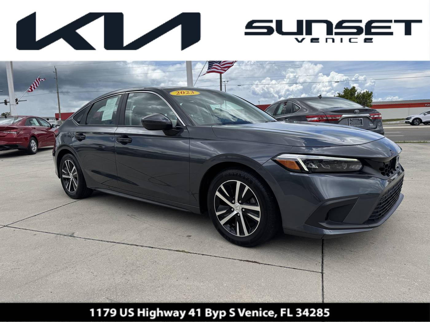 2023 Honda Civic LX — Hatchback — 23,588 mi — Venice, FL