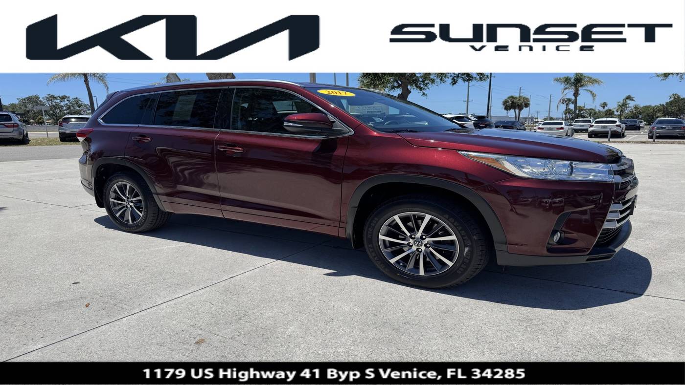2017 Toyota Highlander XLE — SUV — 63,301 mi — Venice, FL